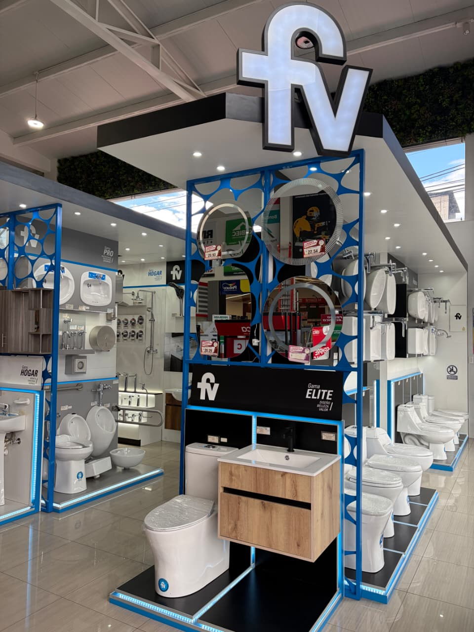 Espacios amplios de venta de Ferro Eléctrico